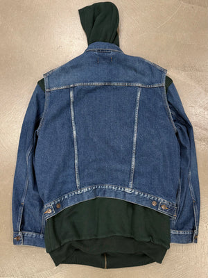 Balenciaga hybrid denim jacket
