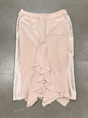 S/S2003 Yves Saint Laurent by Tom Ford ruffled skirt