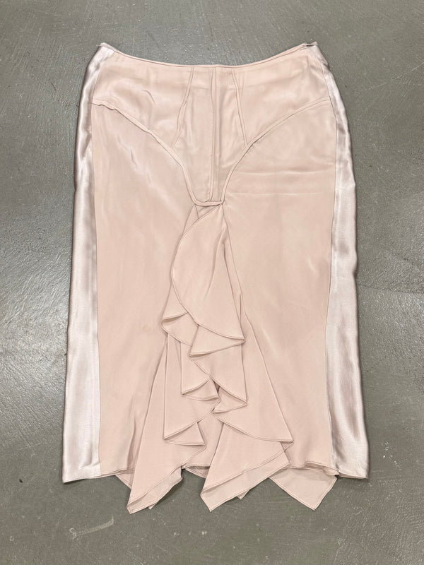 S/S2003 Yves Saint Laurent by Tom Ford ruffled skirt