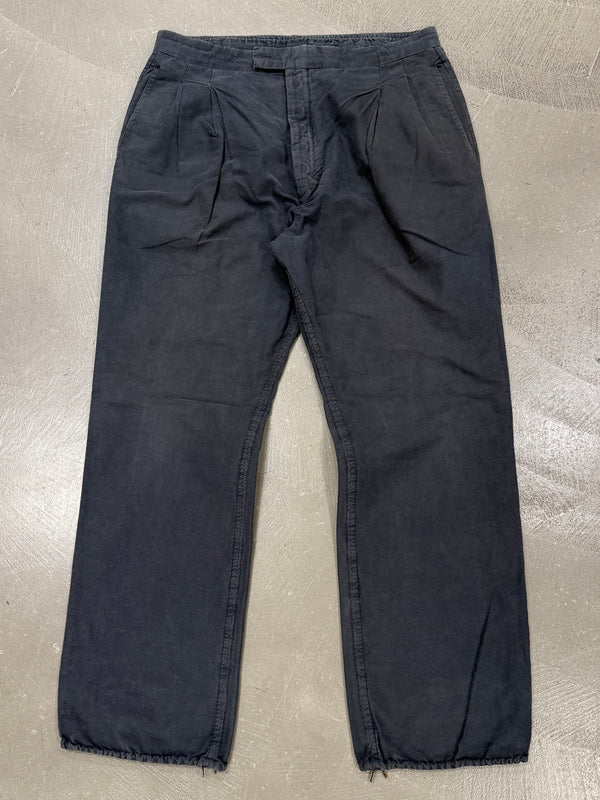 2006 Carol Christian Poell reversible overlock stitching pants