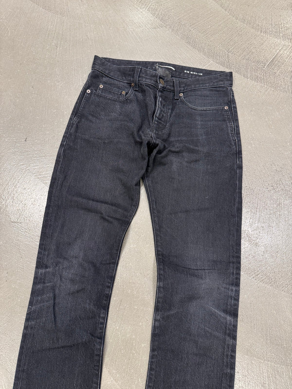 2018 Saint Laurent slim denim
