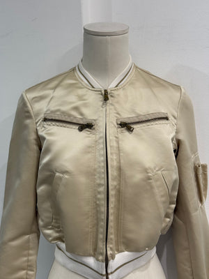 2003 Dolce & Gabbana cropped bomber jacket