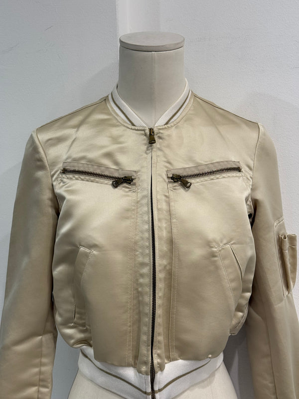 2003 Dolce & Gabbana cropped bomber jacket