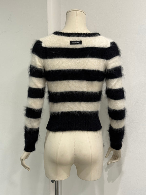 2000s Dolce & Gabbana cachemire stripe sweater