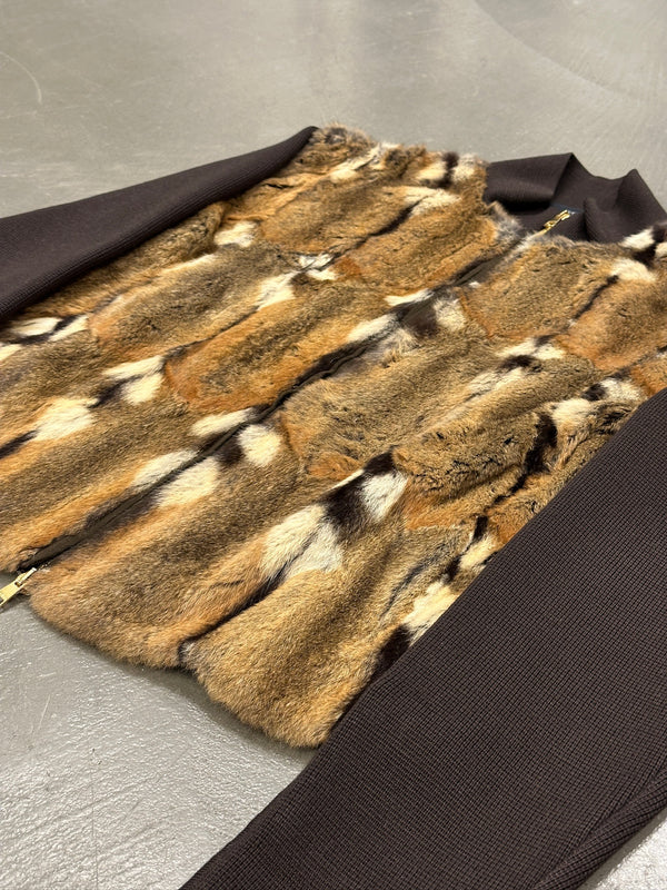 A/W2000 Gucci by Tom Ford runway hamster fur cardigan