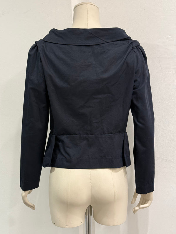 2000s Vivienne Westwood structured cotton corset jacket