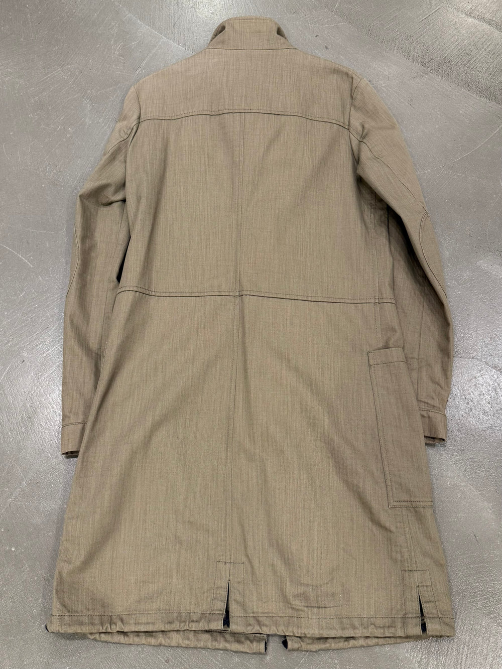 S/S2007 Balenciaga by Nicolas Ghesquière multipocket long coat