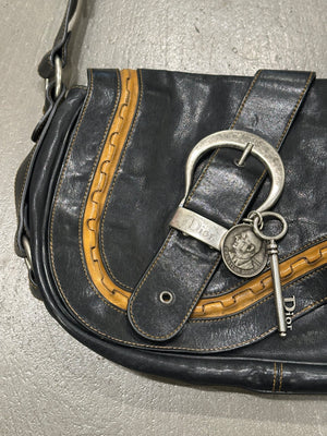 S/S2006 Christian Dior by John Galliano leather Gaucho bag