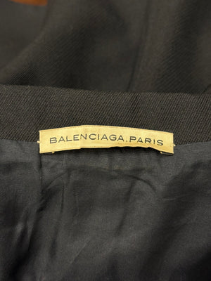 2008 Balenciaga by Ghesquiere asymmetric double breasted blazer