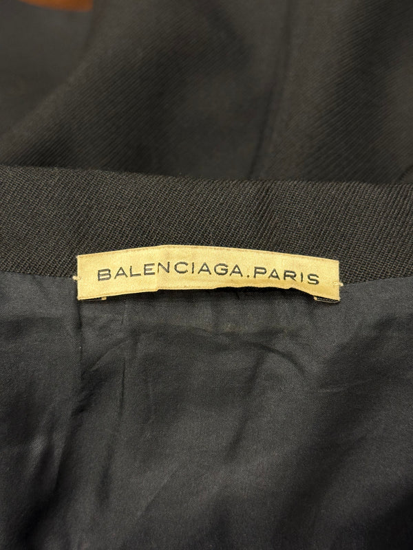 2008 Balenciaga by Ghesquiere asymmetric double breasted blazer