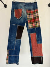 Load image into Gallery viewer, 1990s Jean Paul Gaultier patchwork jeans
