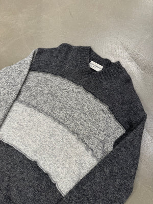 1990s Dolce & Gabbana patchwork sweater