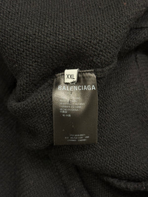 2019 Balenciaga oversized turtleneck sweater