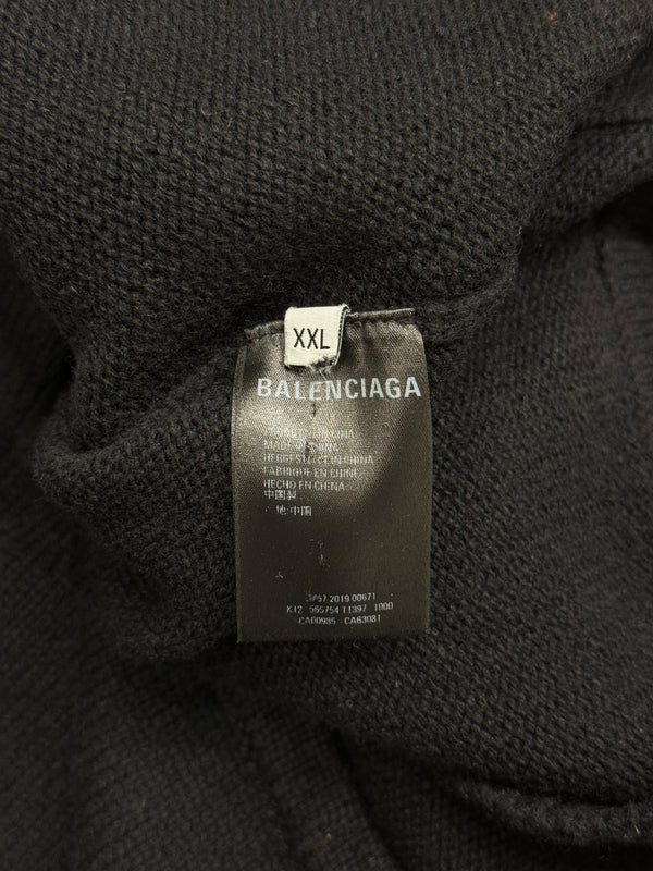 2019 Balenciaga oversized turtleneck sweater