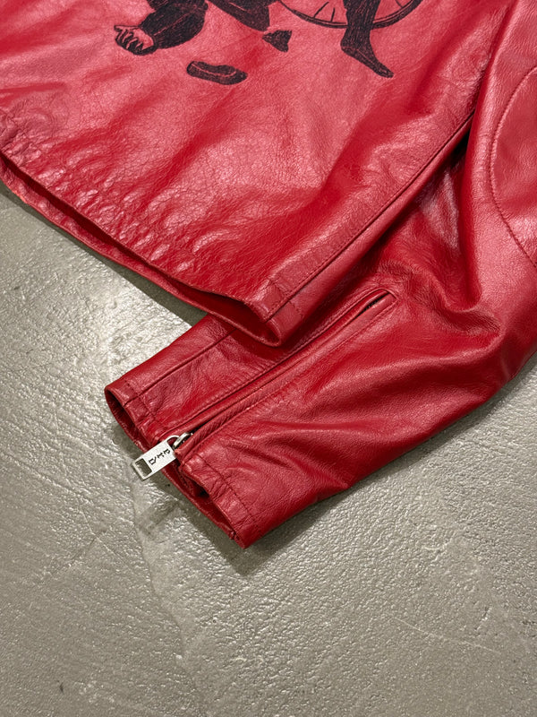 S/S2025 Enfants Riches Déprimés the bully leather jacket