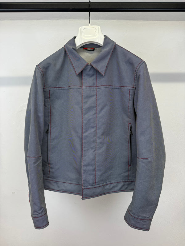2000s Prada biker cotton jacket