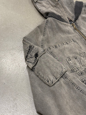 A/W2003 Dolce & Gabbana faded cargo bomber jacket