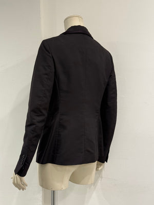 2010s Yves Saint Laurent contrast stitch blazer
