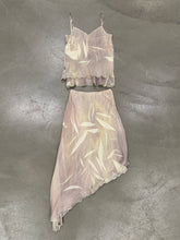 Load image into Gallery viewer, 2003 Roberto Cavalli leaf wrinkle set (top + skirt)
