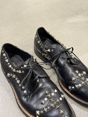 2000s Dolce & Gabbana studded metal derby