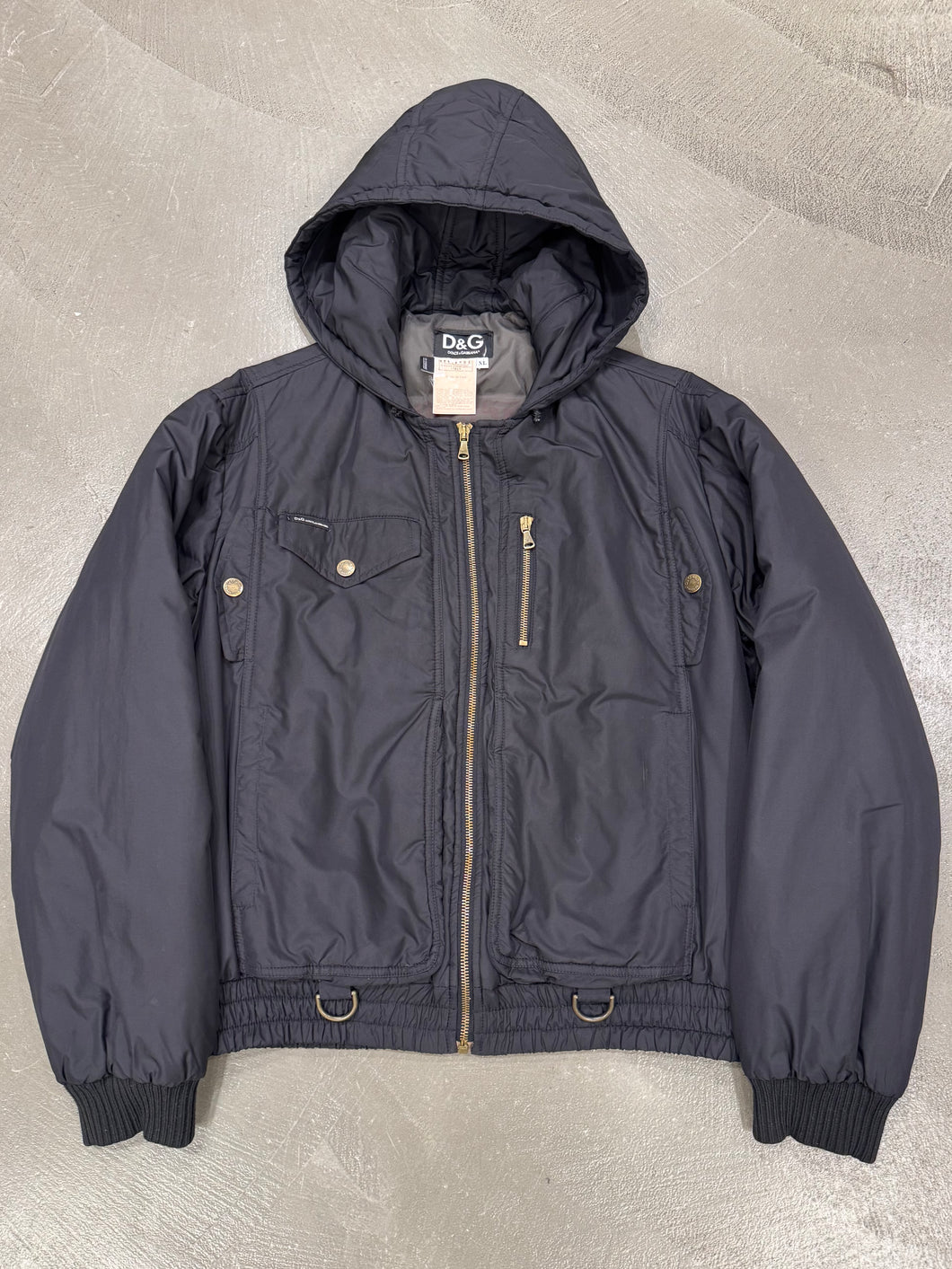 A/W2003 Dolce & Gabbana utility hooded jacket