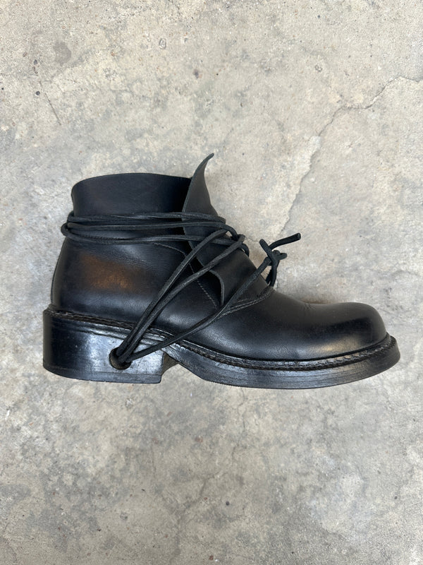 1990s Dirk Bikkembergs lace trough heel