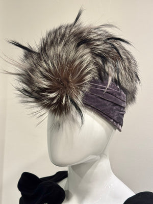 A/W2007 Christian Dior by John Galliano runway Mohawk fox fur hat - NEW