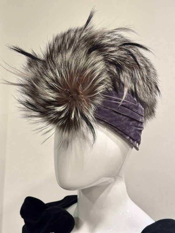 A/W2007 Christian Dior by John Galliano runway Mohawk fox fur hat - NEW