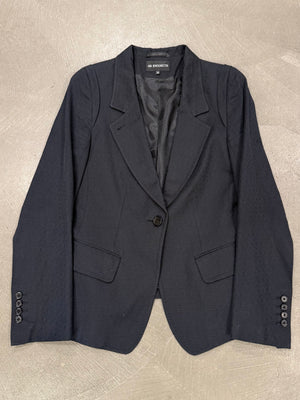 2000s Ann Demeulemeester tailored single-button blazer