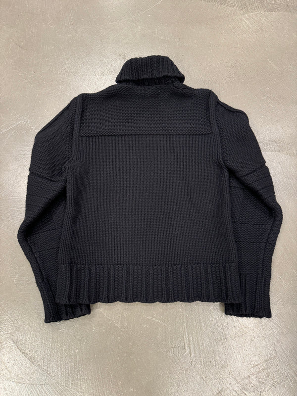 2000s Roberto Cavalli mainline thick paneled knit