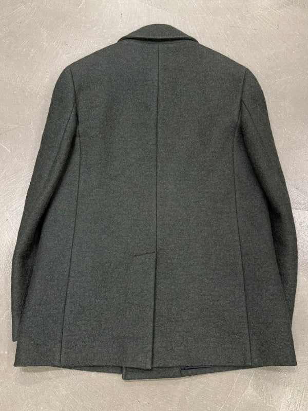 2013 Maison Margiela sailor double breasted heavy wool coat