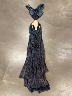 2012 Roberto Cavalli long evening dress