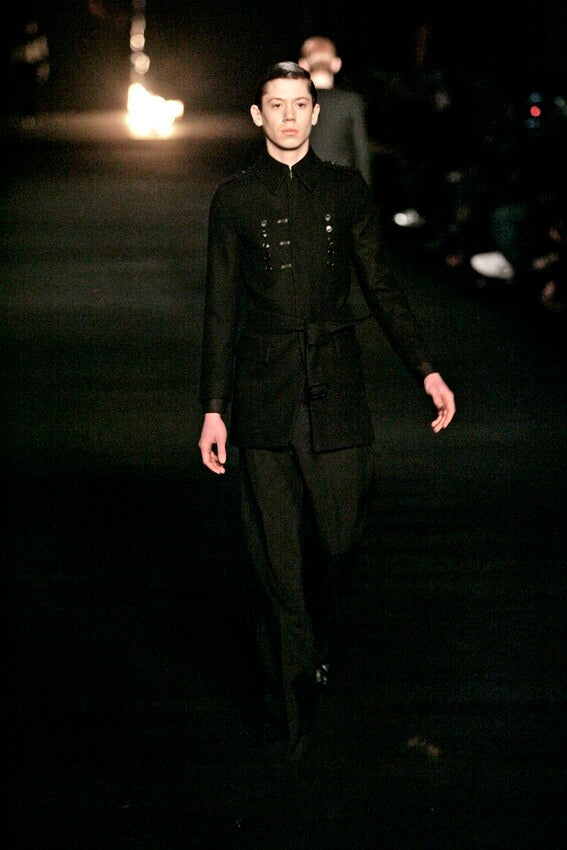 A/W2006 Dior by Hedi Slimane runway military coat