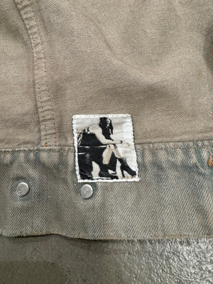 2004 Rick Owens rusty faded worker denim jacket