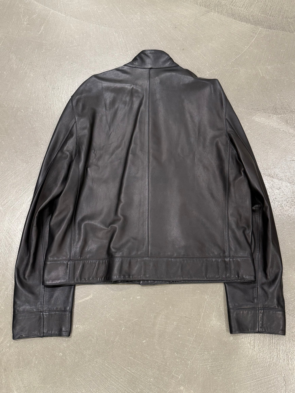 2000s Loewe leather jacket