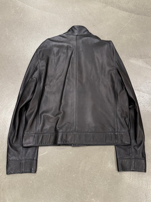 2000s Loewe leather jacket
