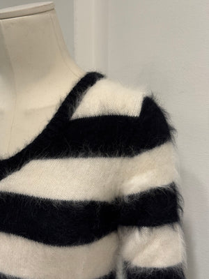 2000s Dolce & Gabbana cachemire stripe sweater
