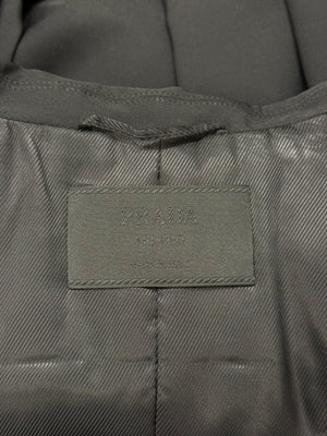 2000s Prada belted tailored jacket