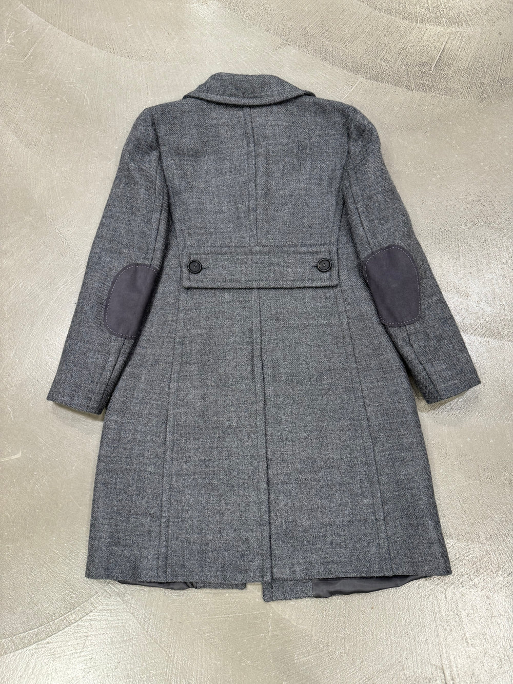 A/W2015 Prada wool coat with elbow patches