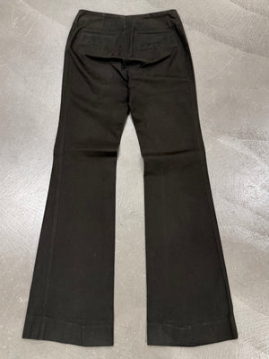 2002 Gucci by Tom Ford waistless flared pants