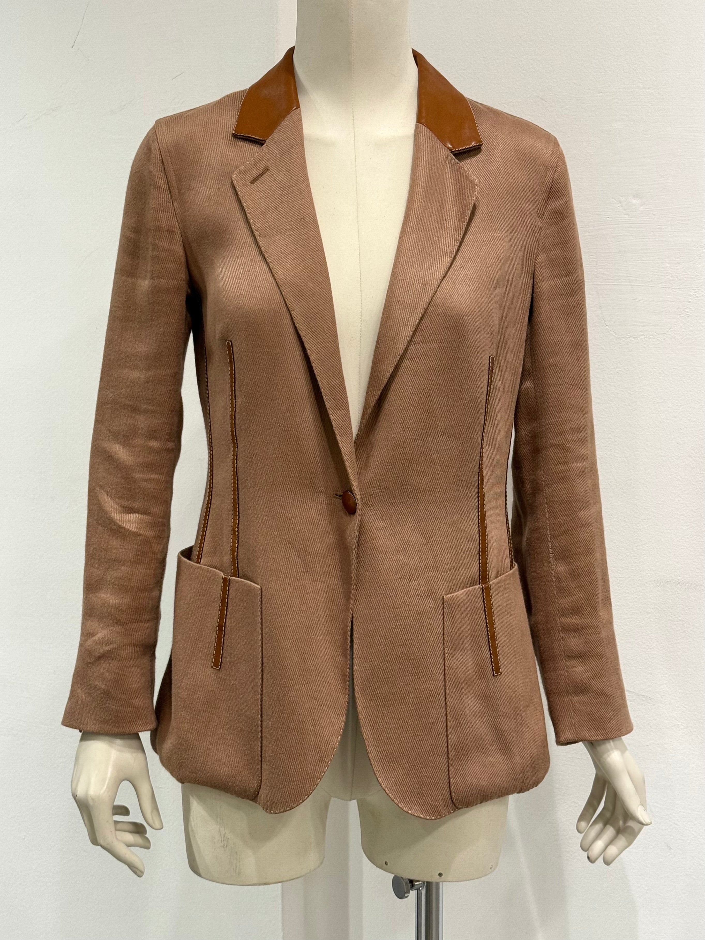 【HERMES】1990s Refined Special Coat HERMES】1990s Refined Special Coat HERMES】1990s Refined