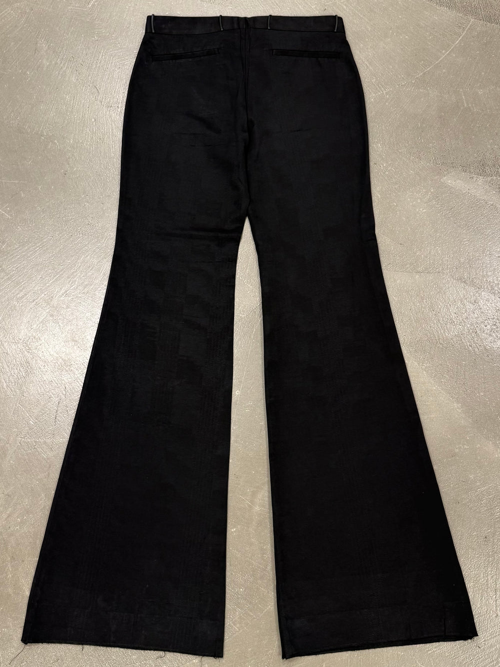 A/W2000 Gucci by Tom Ford flared textured pants