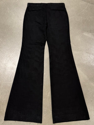 A/W2000 Gucci by Tom Ford flared textured pants