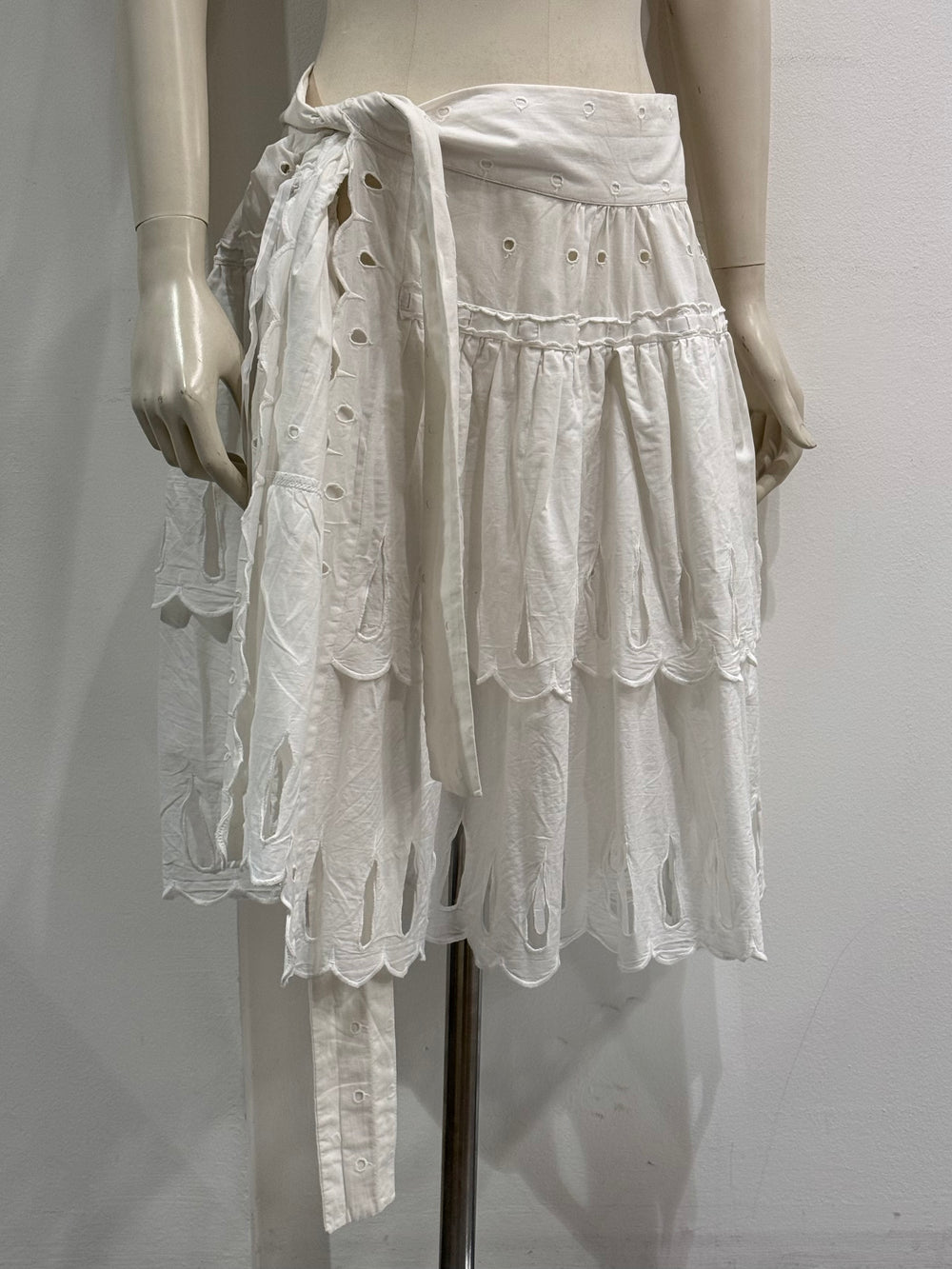 S/S2002 Vivienne Westwood red label white skirt