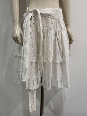 S/S2002 Vivienne Westwood red label white skirt