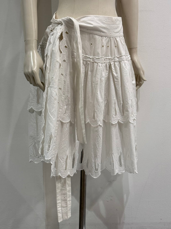 S/S2002 Vivienne Westwood red label white skirt