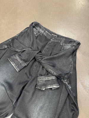 2020 Balenciaga by Demna hybrid trompe l’oeil pants