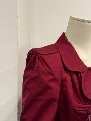 2004 Yves Saint Laurent by Tom Ford runway pagoda silk jacket