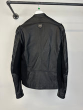 Load image into Gallery viewer, 2000s Dirk Bikkembergs muscle reinforced leather jacket
