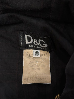 A/W 2003 Dolce & Gabbana multi pocket cargo bomber jacket